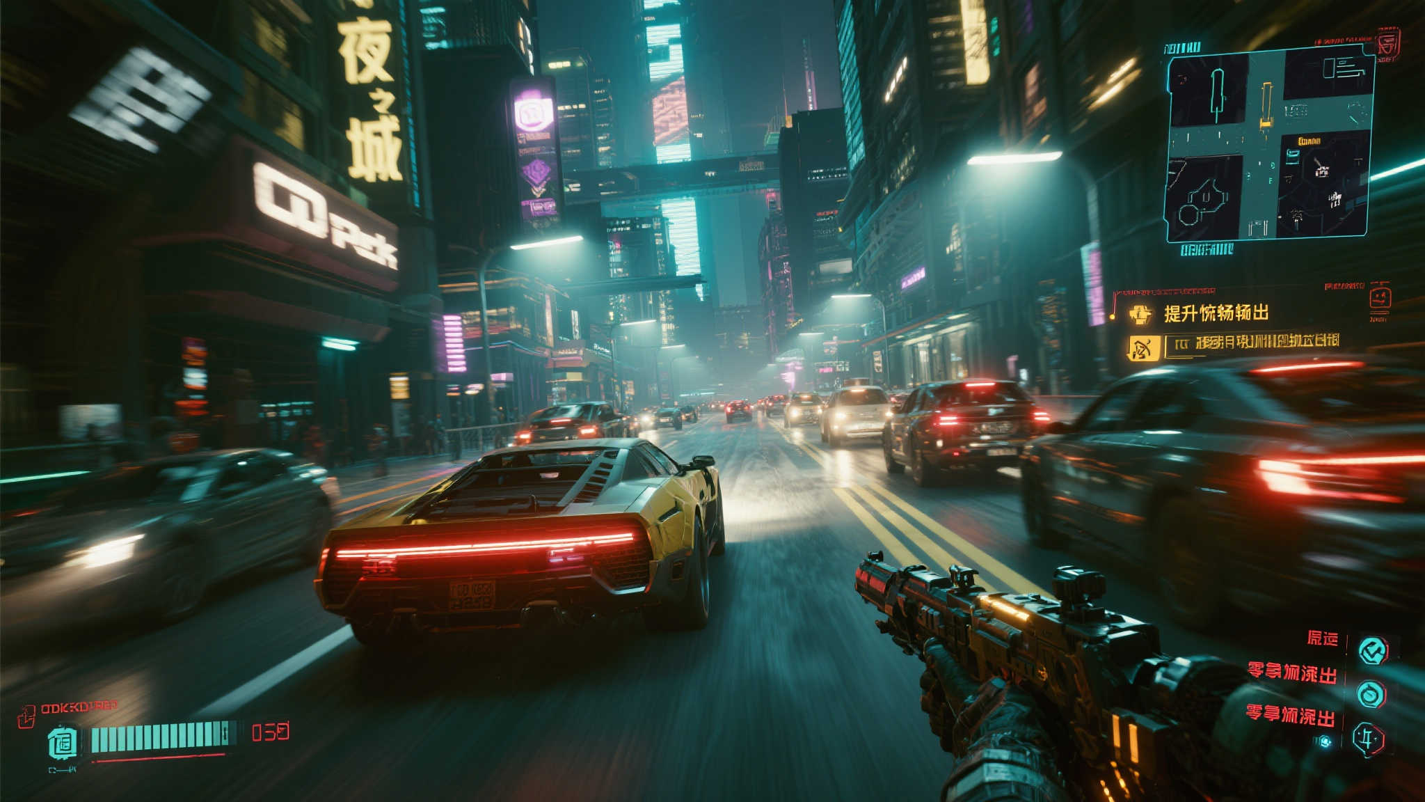 《赛博朋克2077》2.3更新：自动驾驶上线，FSR4加持助力升级