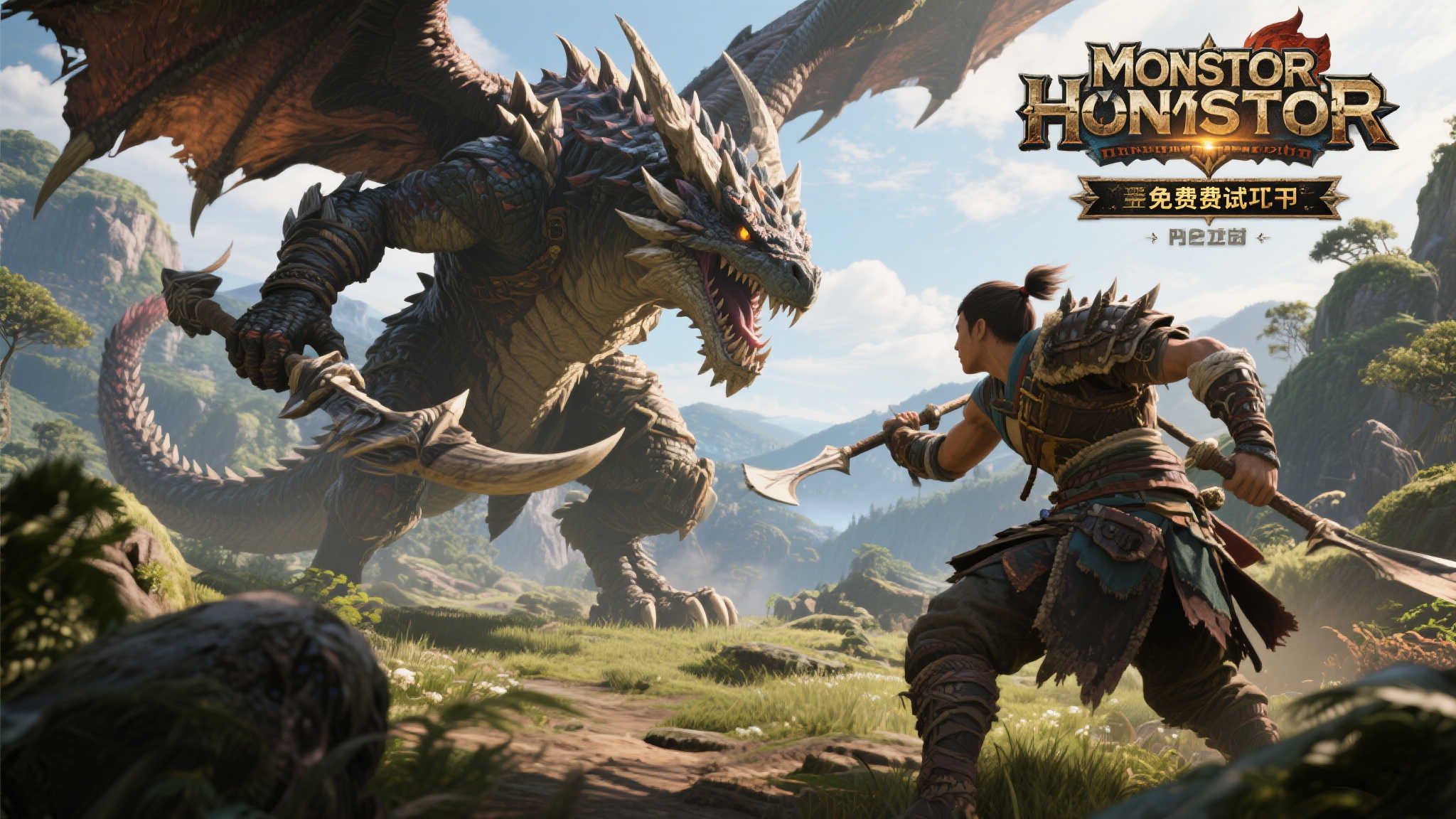 《怪物猎人：荒野》主机版开启限时试玩，2小时畅玩进度继承
