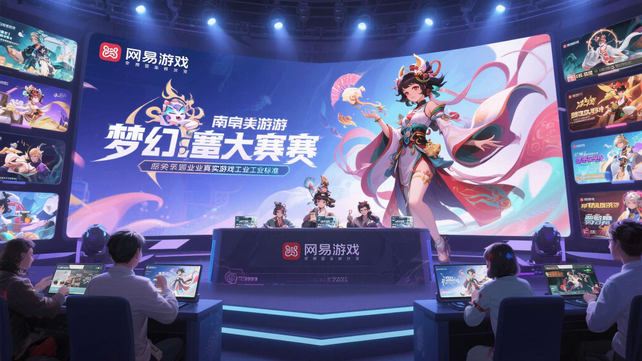 网易游戏作为国内头部游戏公司，旗下拥有《梦幻西游》《阴阳师》《原神》同类型竞品等